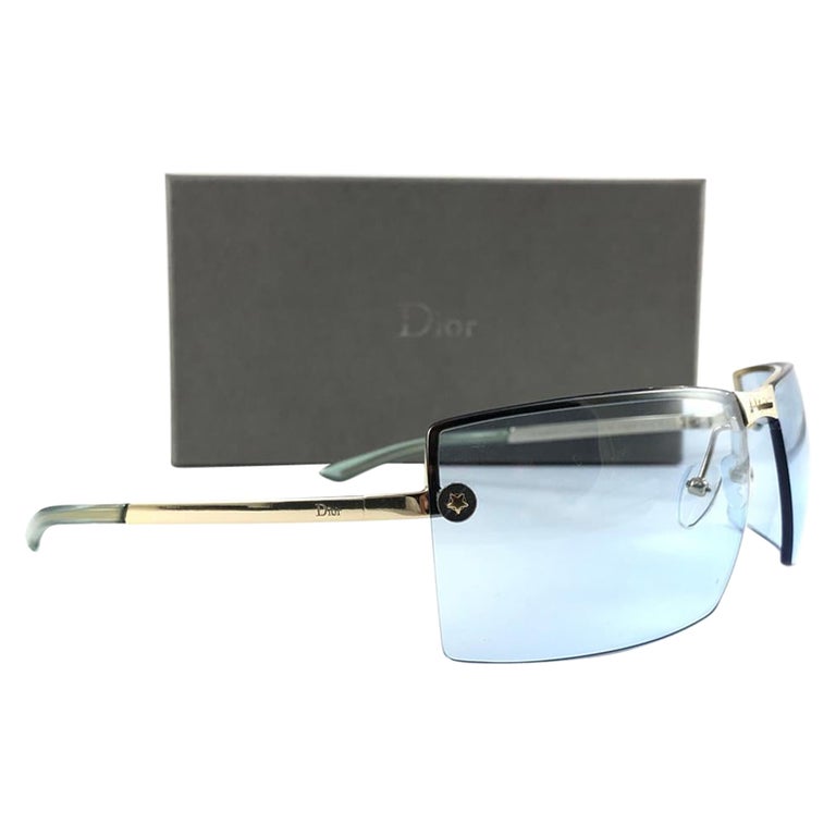Vintage Christian Dior ADIORABLE Wrap Sunglasses Fall 2000 Y2K at
