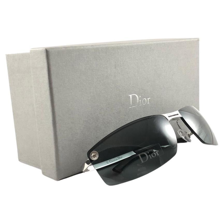 Vintage Christian Dior ADIORABLE Wrap Sunglasses Fall 2000 Y2K For Sale