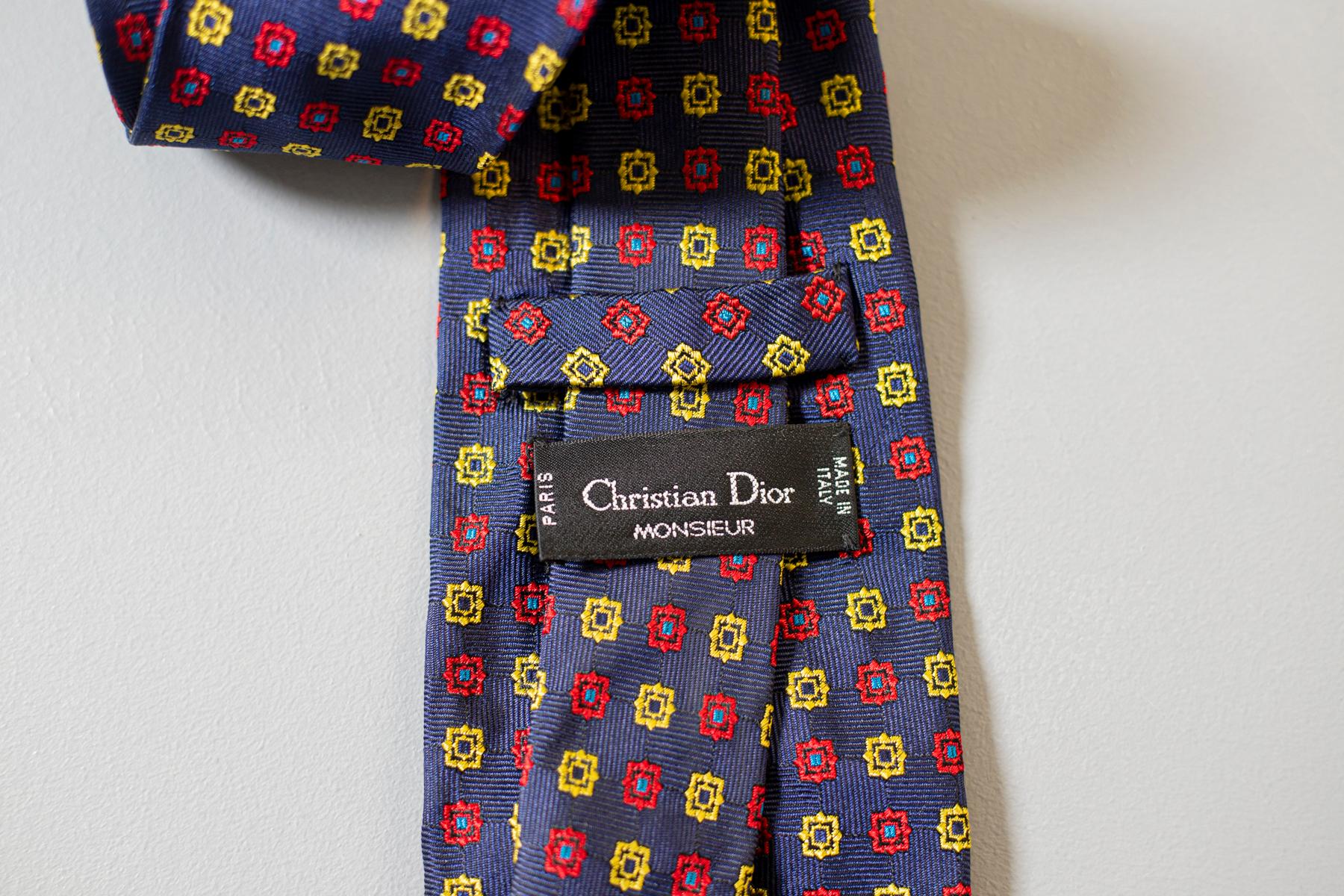 dior vintage tie