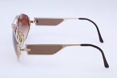 Vintage Christian Dior Aviator Sunglasses