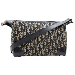 Vintage CHRISTIAN DIOR Bag in Blue Monogram Canvas