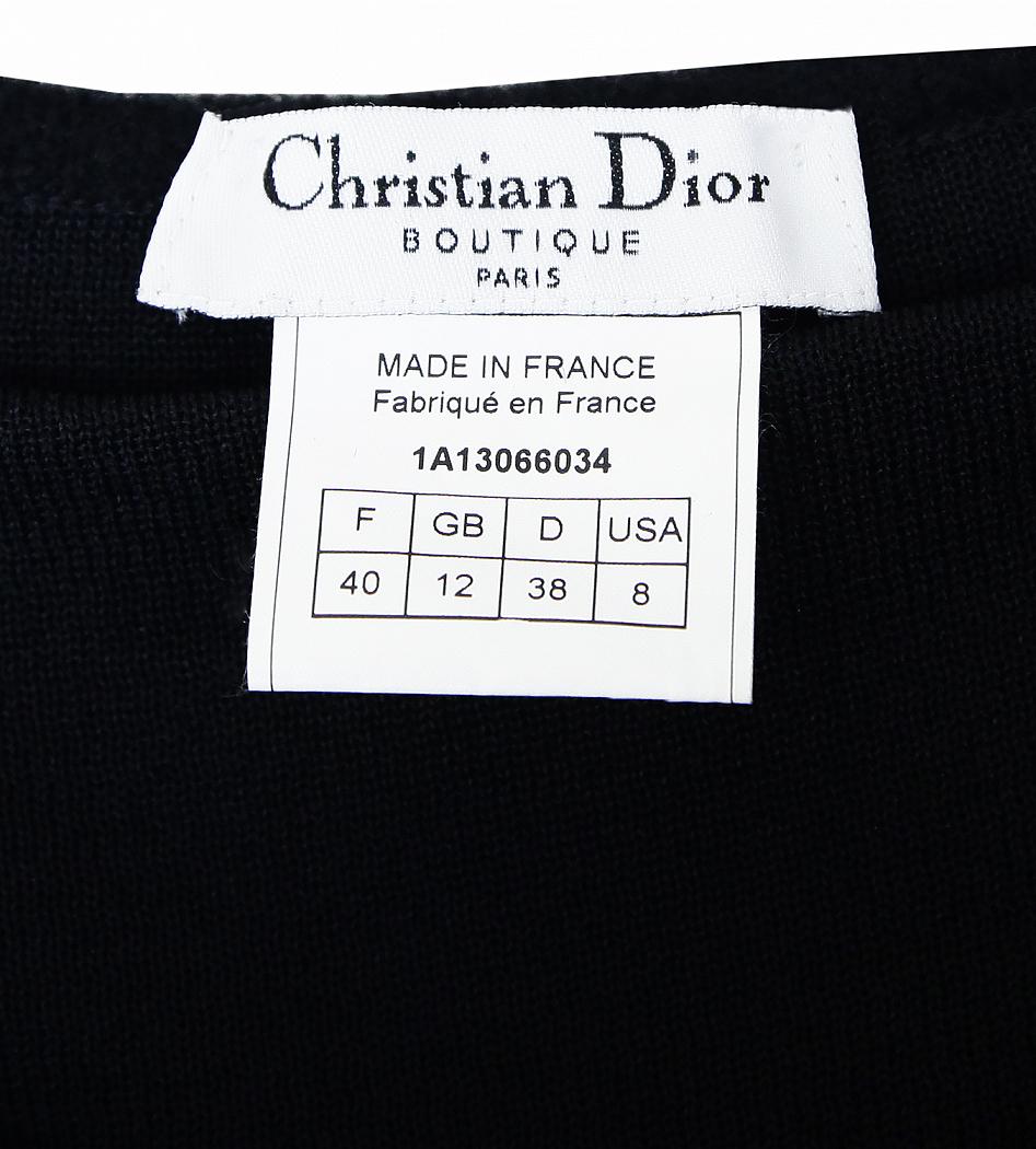 christian dior little black dress