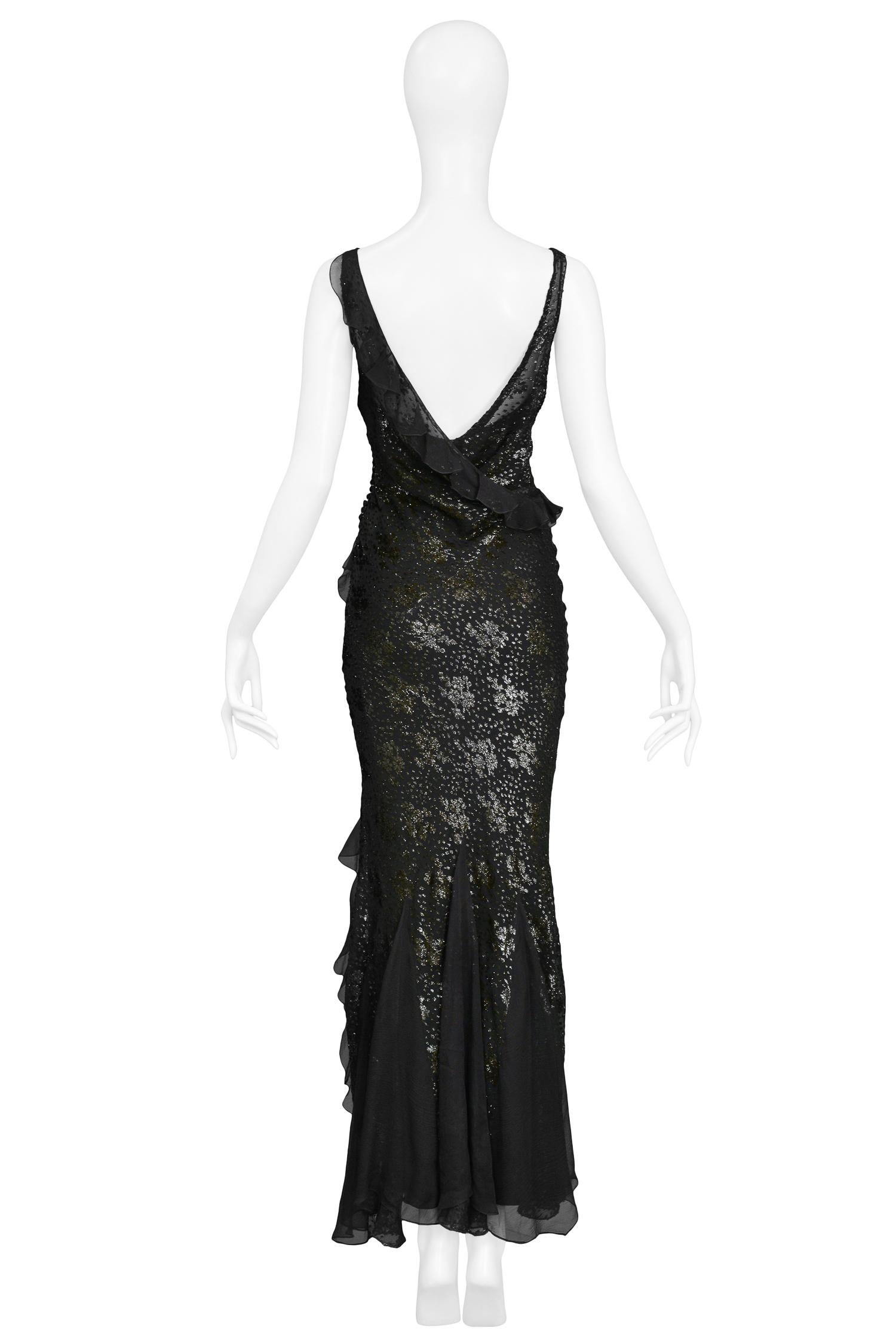 dior vintage black dress