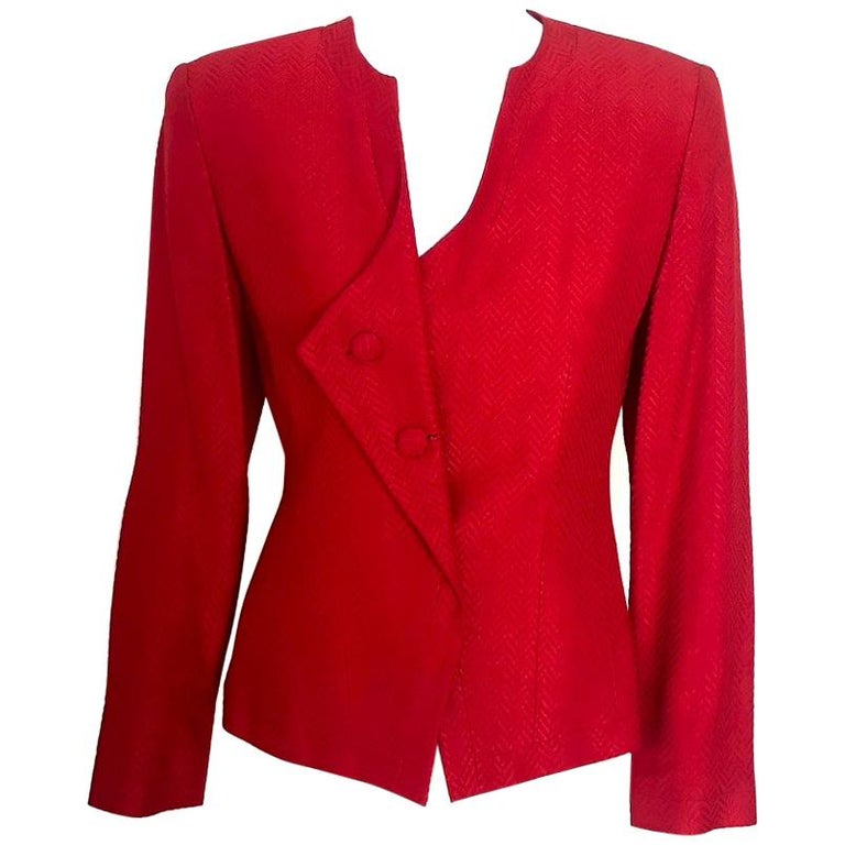 Vintage CHRISTIAN DIOR Blazer at 1stDibs