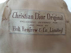 Vintage Christian Dior blush Mink Fur cocktail Coat (Size 6 S)