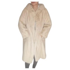 Vintage Christian Dior blush Mink Fur cocktail Coat (Size 6 S)