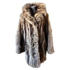 Vintage Christian Dior Boutique Fourrure Marmot Fur Coat – Made in France