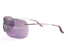 Vintage Christian Dior Bowling Purple Bubble Wrap Sunglasses Fall 2000 Y2K