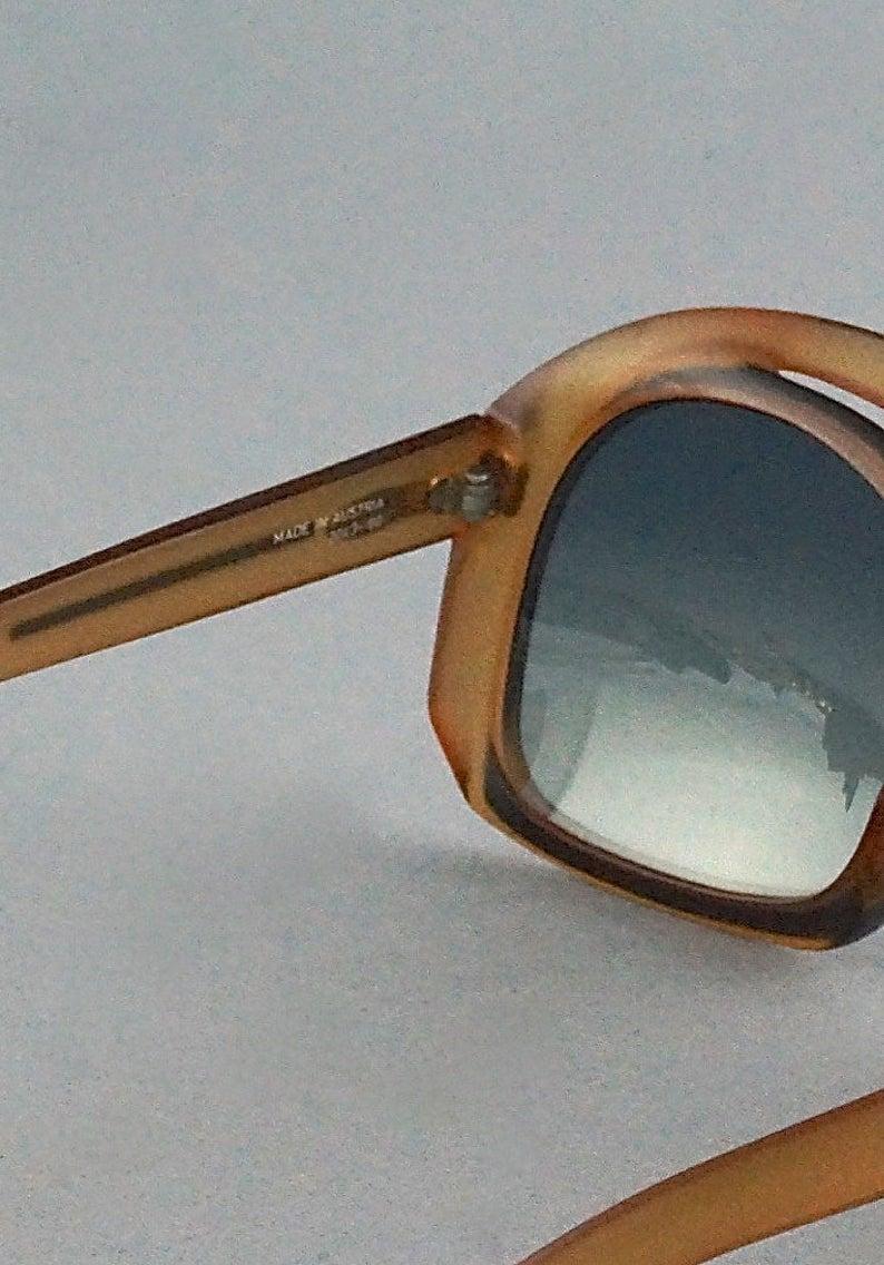 Vintage CHRISTIAN DIOR Bridgeless Space Age Sunglasses 1