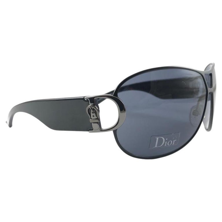 Christian Dior BUCKLE 2 Wrap Sunglasses Fall 2000 Y2K EUC VINTAGE CHRISTIAN DIOR VIKTIM 2 WRAP AROUND SUNGLASSES  main image 3