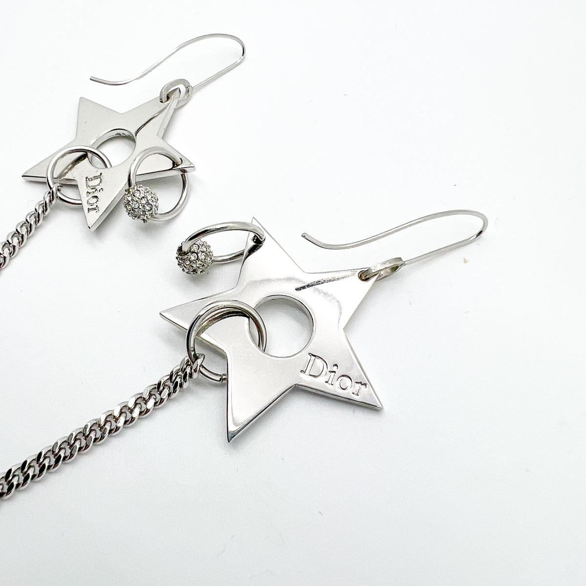 dior star earrings
