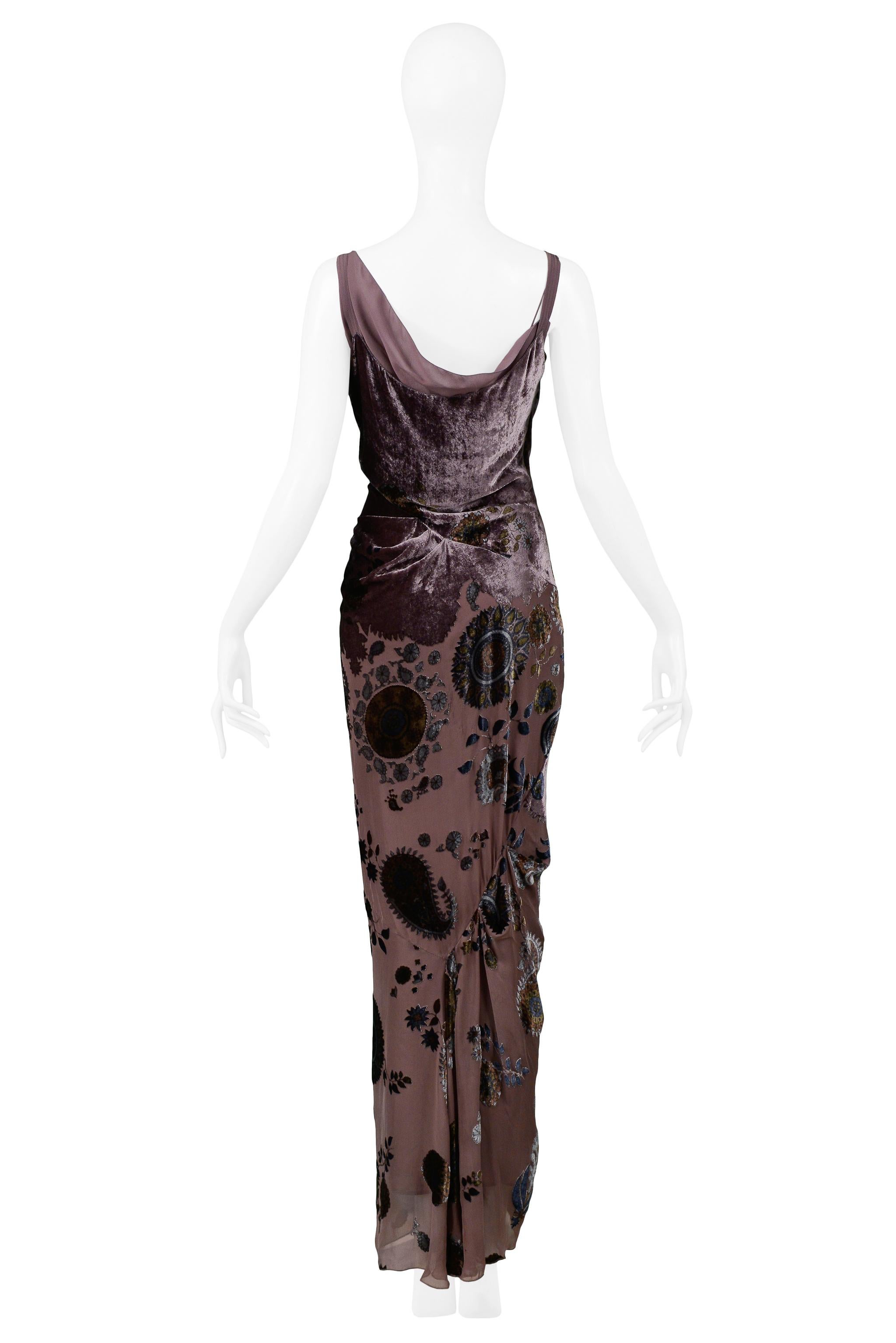 devore velvet dress