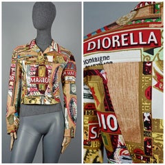 Vintage CHRISTIAN DIOR "Candy Factory" Pop Art Post Card Jacket