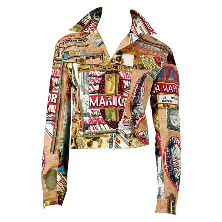 Vintage CHRISTIAN DIOR "Candy Factory" Pop Art Post Card Jacket at