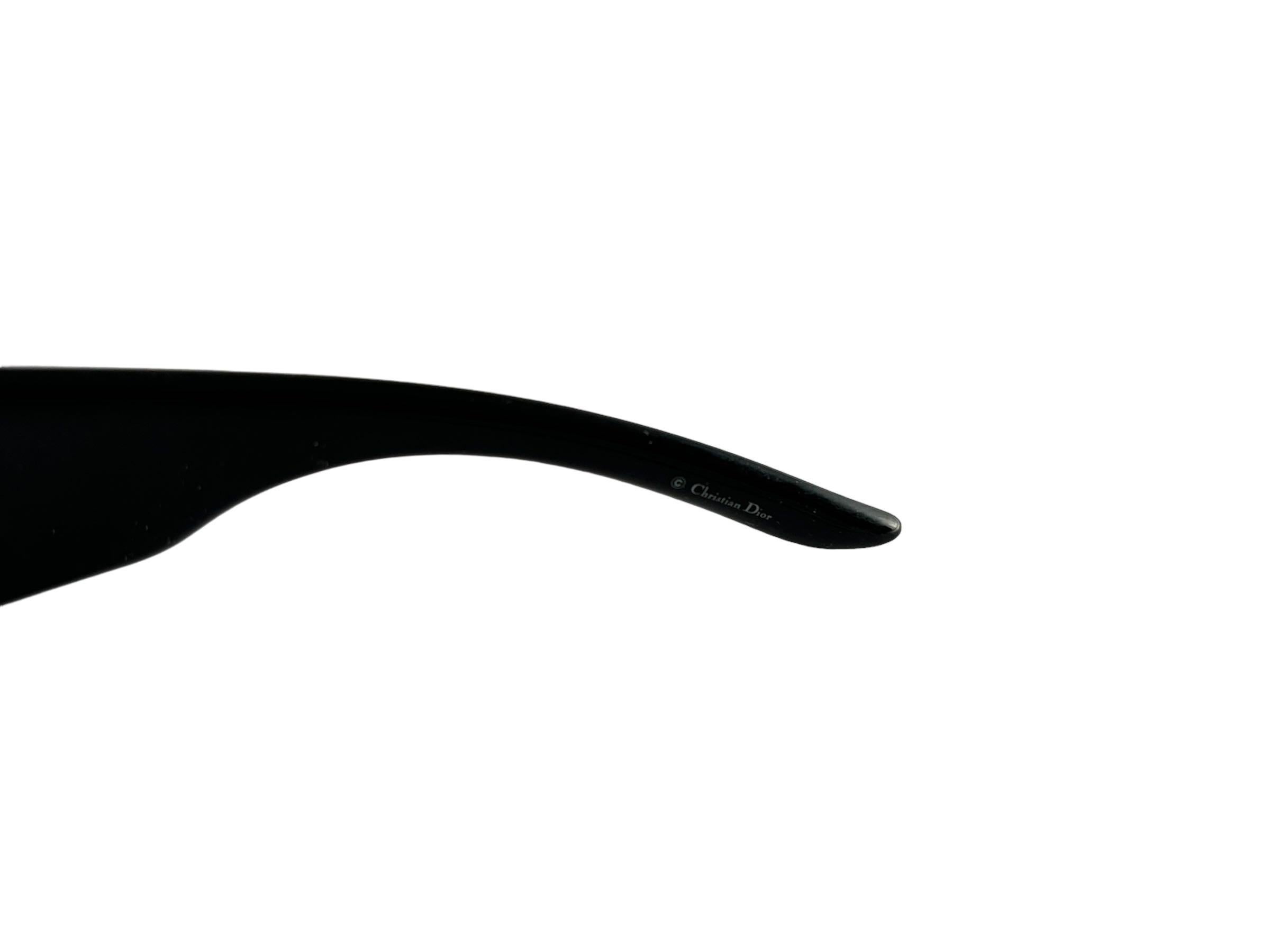 Lunettes de soleil vintage Christian Dior Cannage 2 Bubble Wrap Galliano Era 2000 Y2K en vente 2