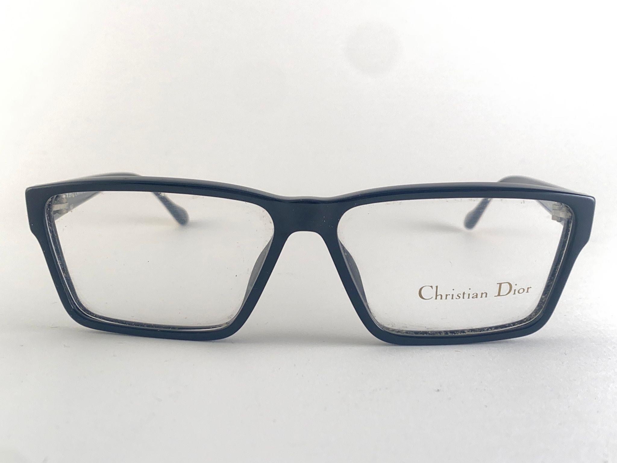 
Classy And Eye Catching Vintage Christian Dior Cd Frame Holding A Pair Of Translucent Lenses Ready  For Your Prescription.

New! Never Worn Or Displayed

This Item May Minor Sign Of Wear Due To Storage



Made In Italy



Front                     