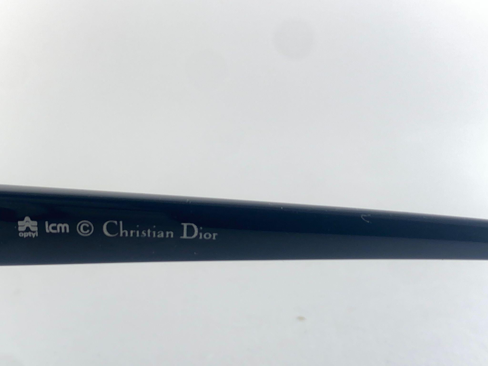 Vintage Christian Dior  CD 2628 1980'S Eyeglasses RX Made in Germany For Sale 1