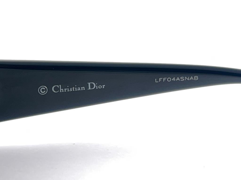 Women's or Men's Vintage Christian Dior CD 3183 Brown & Black Sleek 2000'S Sunglasses Italy Y2K For Sale