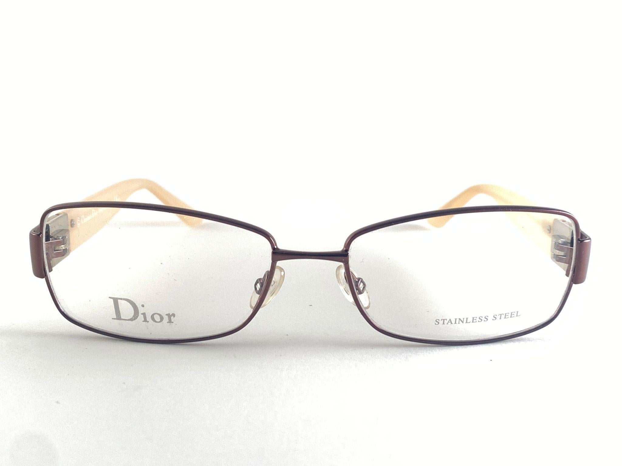 Vintage Christian Dior  CD 3742  2000'S Eyeglasses Office Siren RX Made in Italy In New Condition For Sale In Baleares, Baleares
