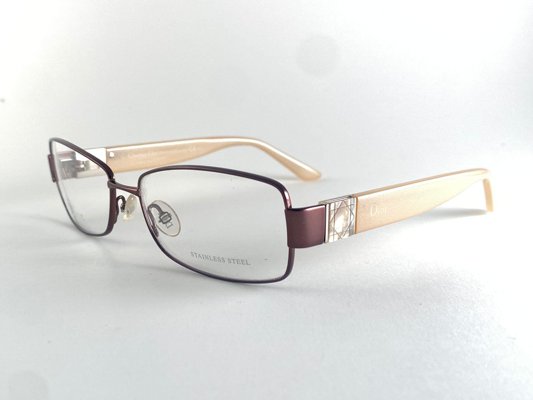 Women's or Men's Vintage Christian Dior  CD 3742  2000'S Eyeglasses Office Siren RX Made in Italy For Sale