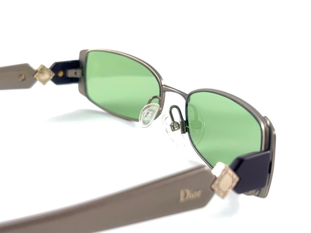 Vintage Christian Dior  CD 3747  Rectangular Frame 2000'S Sunglasses Italy Y2K 7