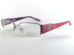 Vintage Christian Dior  CD 3774  1980'S Brillen Office Siren RX Hergestellt in Italien