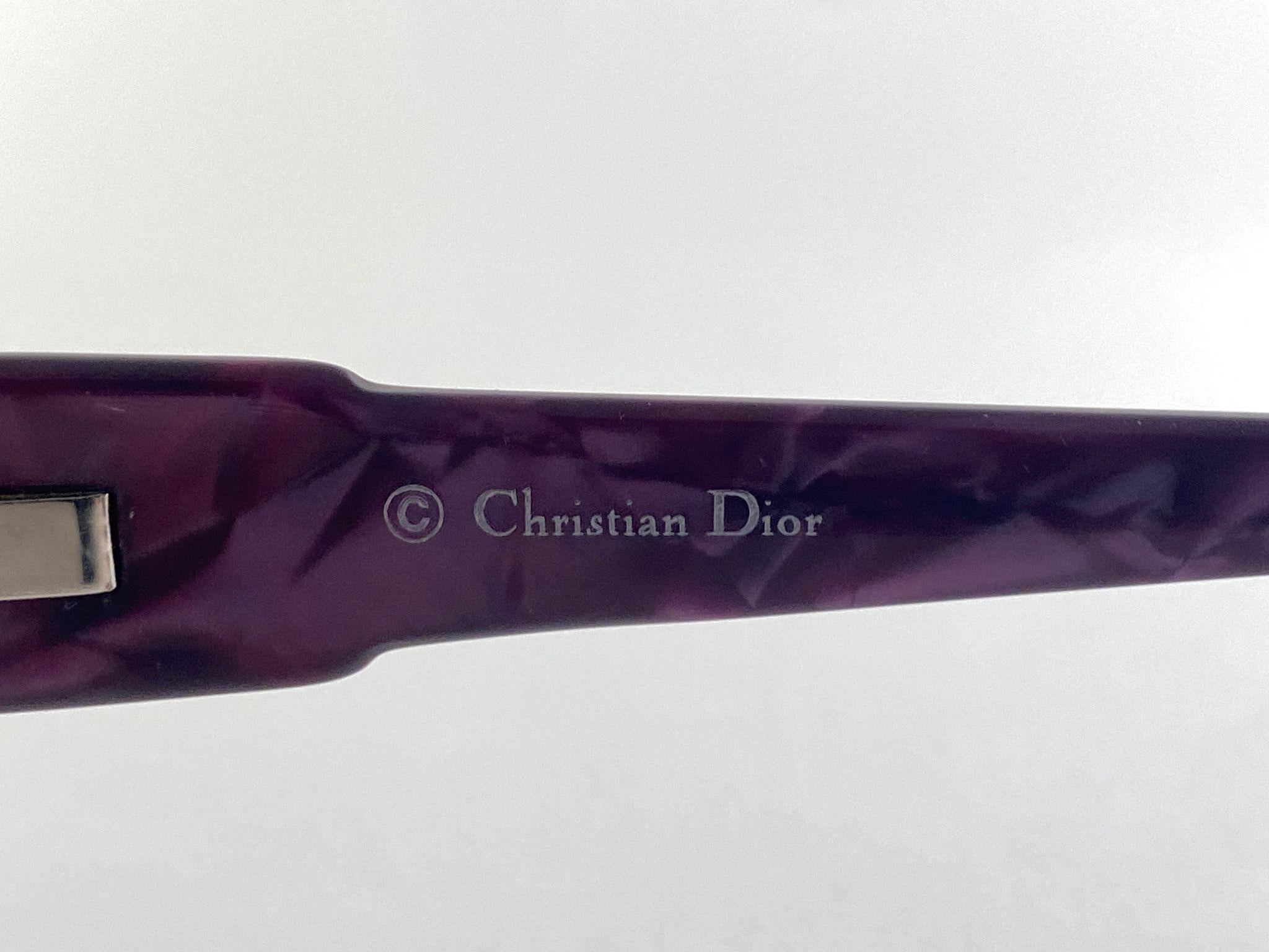 Vintage Christian Dior  CD 3774  1980'S Eyeglasses Office Siren RX Made in Italy For Sale 1