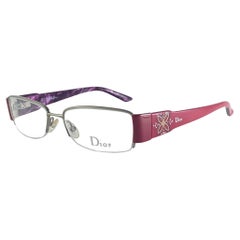 Vintage Christian Dior  CD 3774  1980'S Eyeglasses Office Siren RX Made in Italy