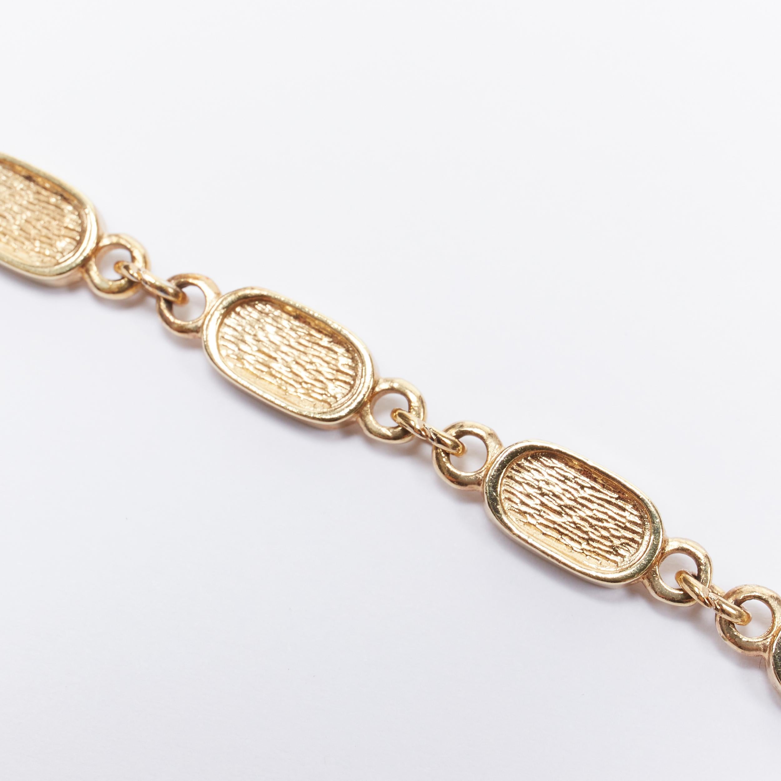 vintage dior charm bracelet
