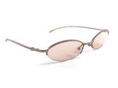 Vintage Christian Dior CD Matte Gold 2000'S Sunglasses Italy Y2K