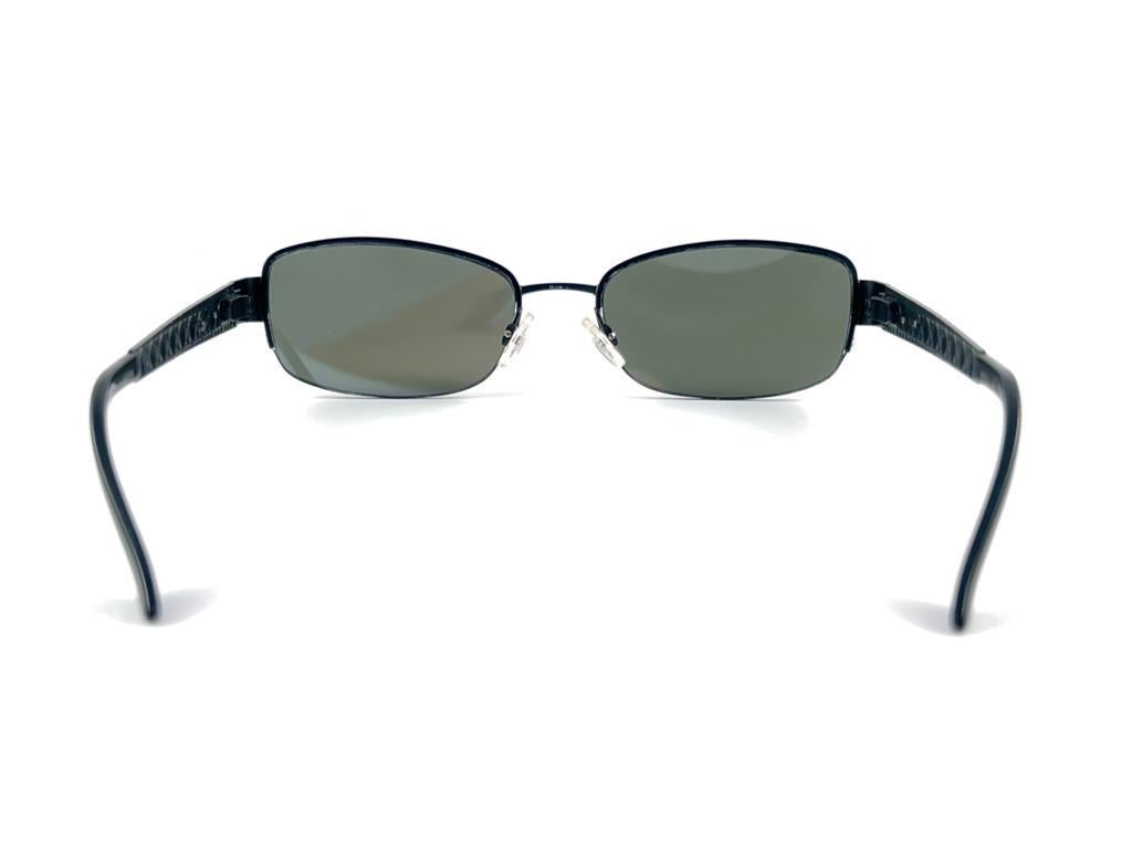 Vintage Christian Dior CD3759 Sleek Half Frame 2000'S Sunglasses Italy Y2K For Sale 8