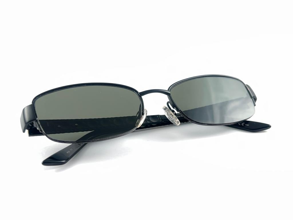 Vintage Christian Dior CD3759 Sleek Half Frame 2000'S Sunglasses Italy Y2K For Sale 10