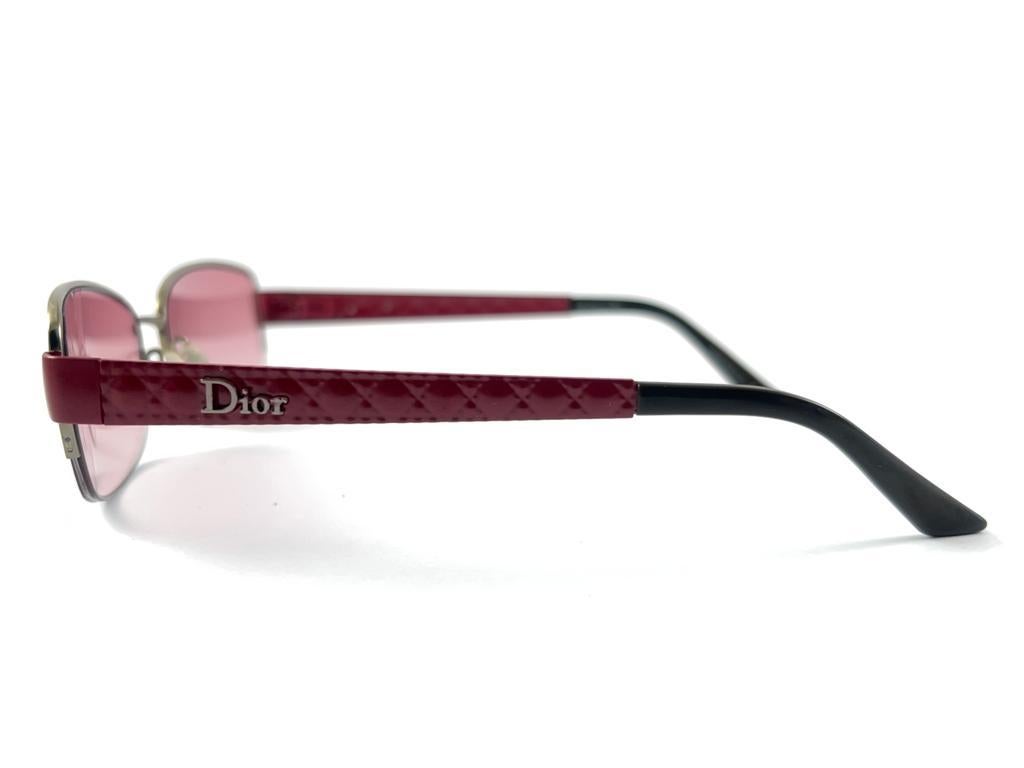 Vintage Christian Dior  CD3759 Sleek Half Frame 2000'S Sunglasses Italy Y2K In New Condition For Sale In Baleares, Baleares
