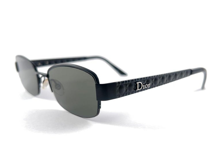 Vintage Christian Dior CD3759 Sleek Half Frame 2000'S Sunglasses