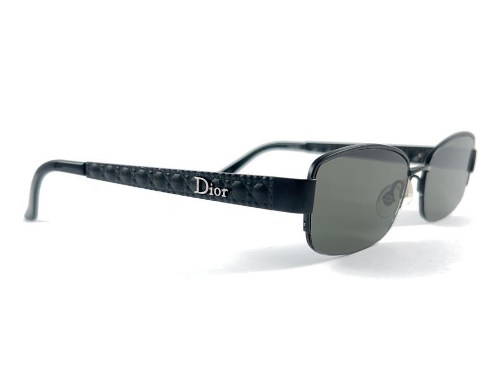 Vintage Christian Dior CD3759 Sleek Half Frame 2000'S Sunglasses Italy Y2K For Sale 5