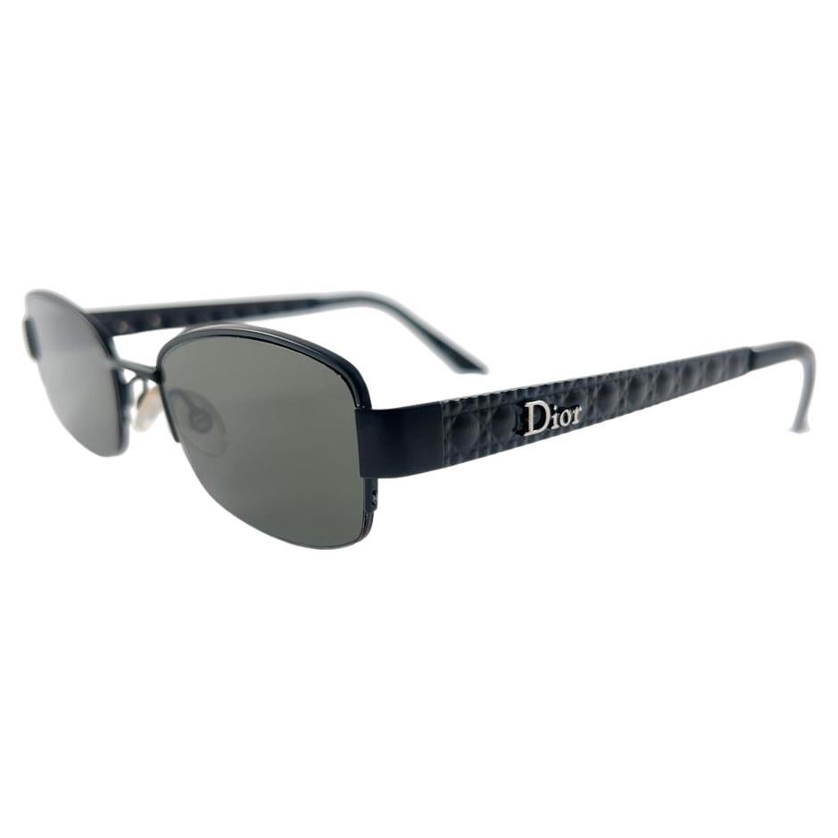 Vintage Christian Dior CD3759 Sleek Half Frame 2000'S Sunglasses Italy Y2K For Sale