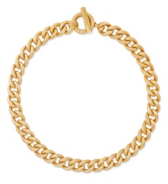 Collana vintage a catena grossa di Christian Dior, anni '80