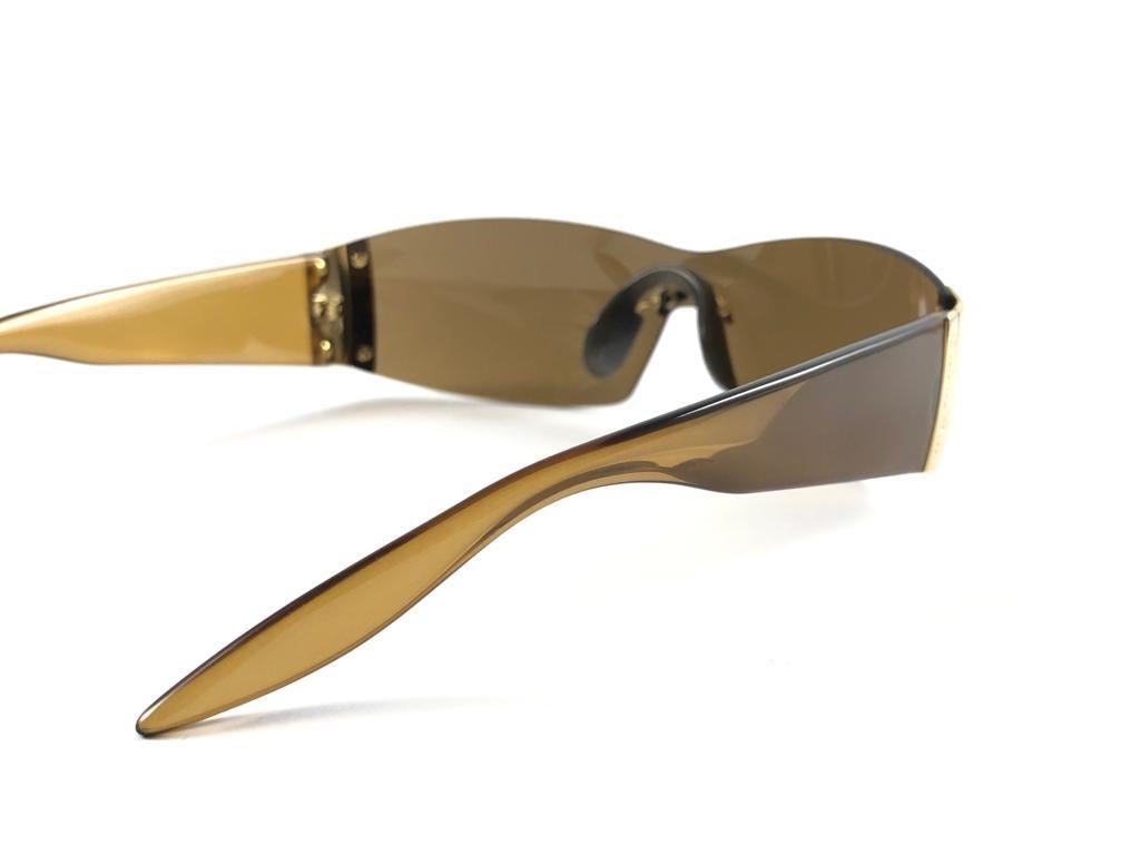 Vintage Christian Dior Demonia Wrap Galliano Era Sunglasses Fall 2000 Y2K 6