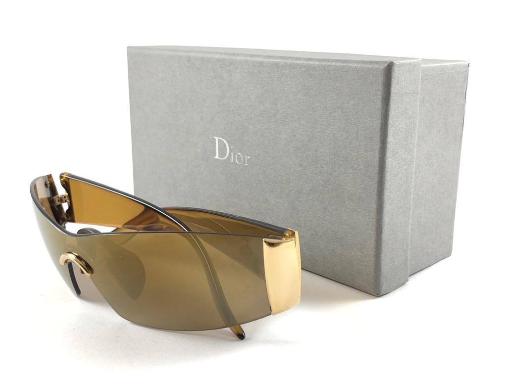 Vintage Christian Dior Demonia Wrap Galliano Era Sunglasses Fall 2000 Y2K 8