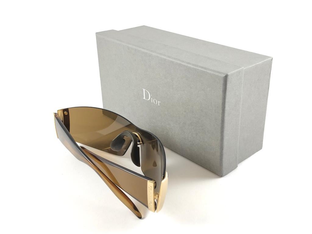 Vintage Christian Dior Demonia Wrap Galliano Era Sunglasses Fall 2000 Y2K 9