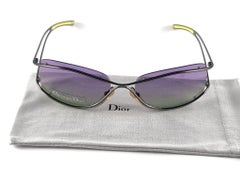 Vintage Christian Dior „ DIOR NEON“ „DIOR NEON“ Wickel-Sonnenbrille Herbst 2000 Y2K