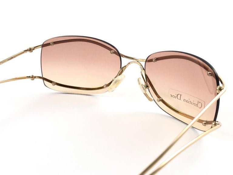 Vintage 2000s Dior Geometric Sunglasses
