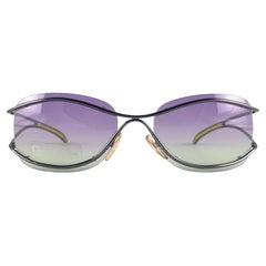 Vintage Christian Dior " DIOR NEON "  Wrap Sunglasses Fall 2000 Y2K