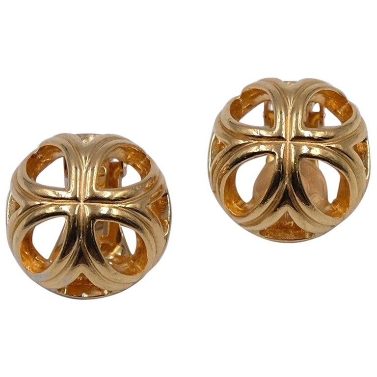 Vintage Christian Dior Earrings 1990's at 1stDibs