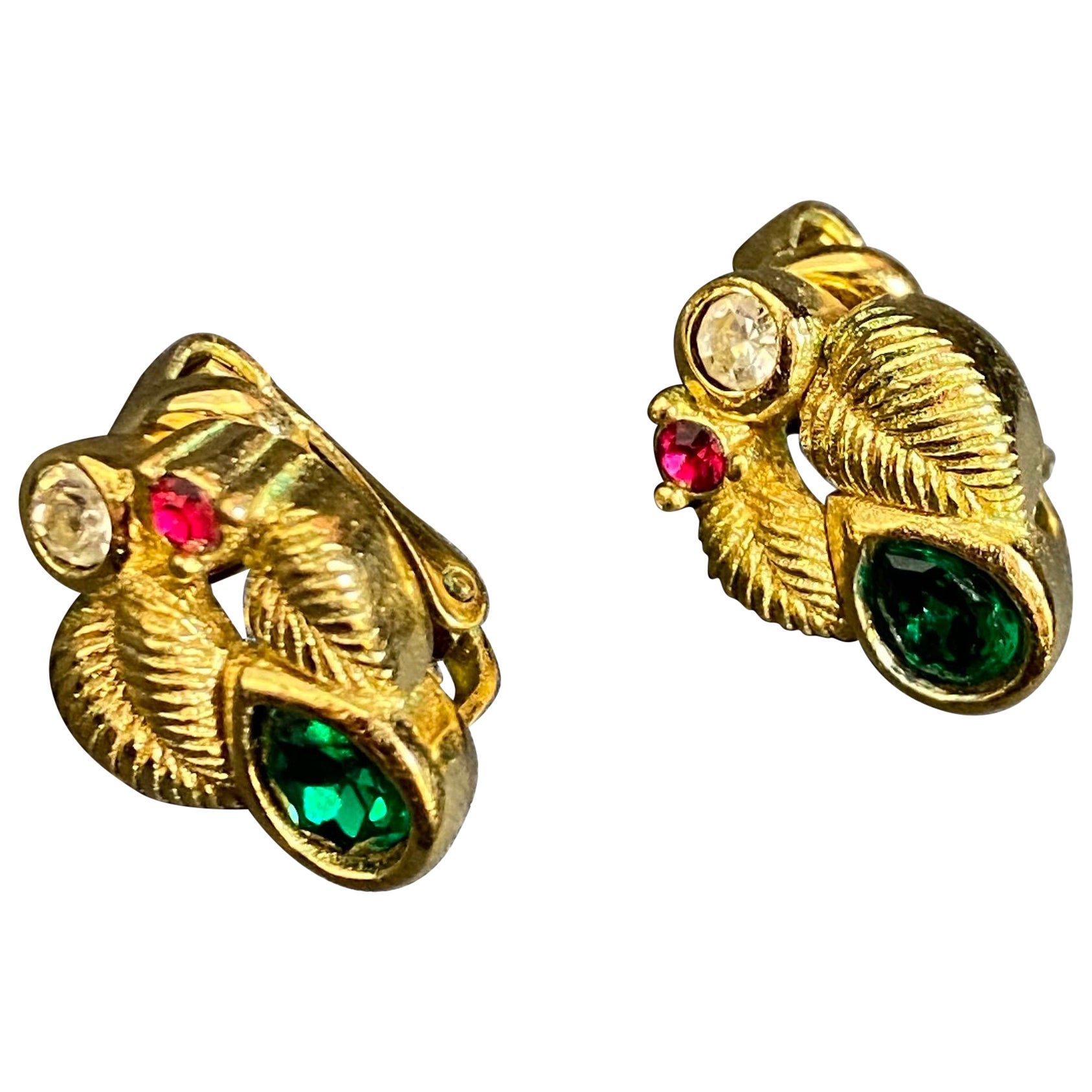 Vintage-Ohrringe von Christian Dior. im Angebot