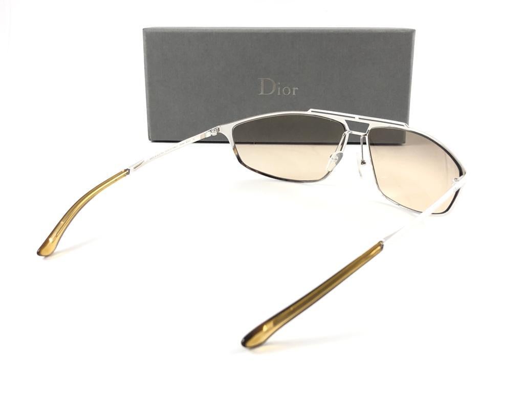 Vintage Christian Dior Estorile Wrap Sunglasses Fall 2000 Y2K In New Condition For Sale In Baleares, Baleares