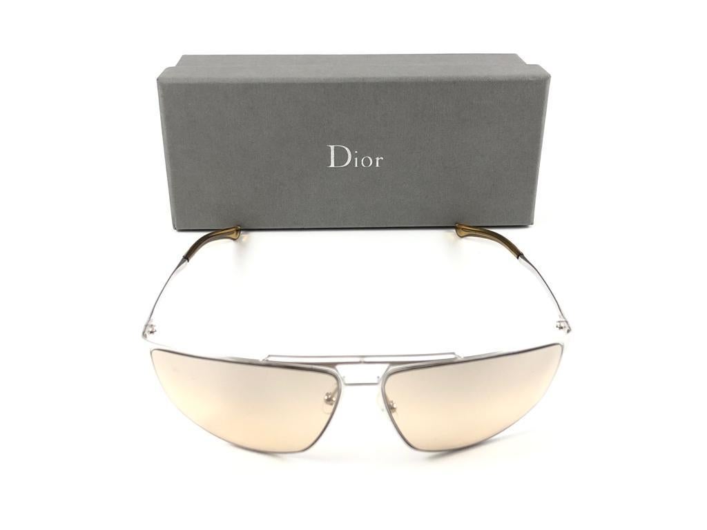 Vintage Christian Dior Estorile Wrap Sunglasses Fall 2000 Y2K For Sale 1