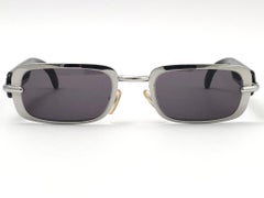 Vintage Christian Dior Eva 24D Small Grey Optyl Sunglasses 1990