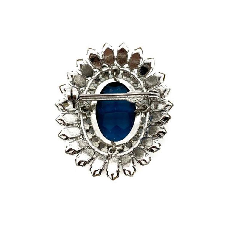 faux sapphire ring