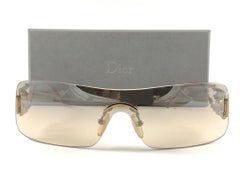 Vintage Christian Dior Fire Wrap Galliano Era Sunglasses Fall 2000 Y2K